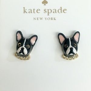 Adorable NWOT Kate Spade doggie studs!